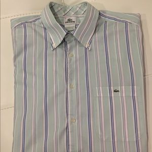 Lacoste Full Sleeves Button Down Shirt